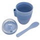 thumbnail image 3 of Vaso Snack Keep 450 ml con Cucharita Celeste - PS, 3 of 3