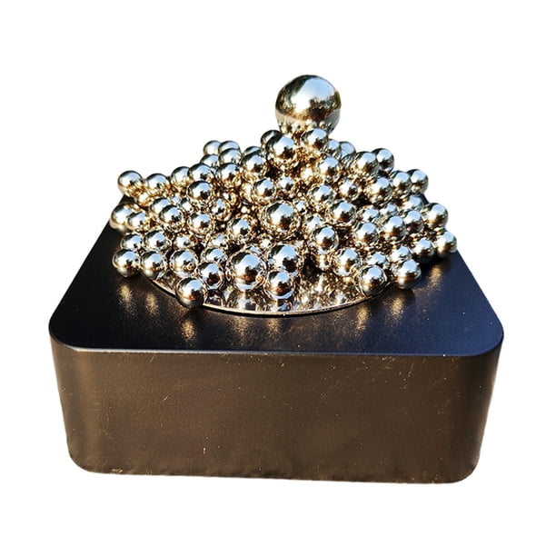 Mini Juguete Magnético De La Escultura Del Escritorio De La Decoración Del Arte Para La Bola De Acero Del Aburrimiento De Los Niños Del Regalo De La Oficina