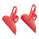 thumbnail image 5 of Mini clip para bolsas Good Cook, plástico rojo, 8 cm, paquete de 2, 5 of 6