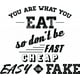 thumbnail image 1 of Decomural You Are What You Eat Kitchen WS-46111, 1 of 2