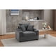 thumbnail image 2 of [VIDEO/New]Corduroy Upholstered Chaise Lounge Sofa with Handrail storage ,Movable ottoman,Cupholders,Detachable Cushions Deep Seat for Living Room Office,3 colour, 2 of 3