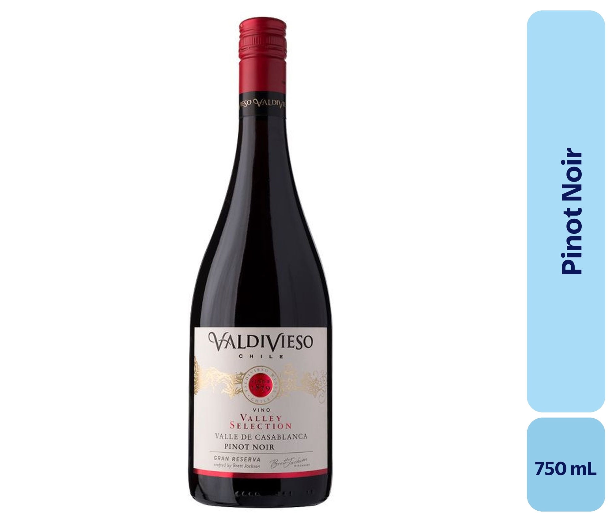 Vino Pinot Noir Botella 750 mL Valdivieso