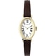 thumbnail image 1 of Reloj Timex Cavatina para mujer con caja de 19 mm y correa marrón, 1 of 7