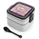 thumbnail image 1 of Fargo Fiambrera de Doble Capa, Contenedor de Almuerzo Portátil Apilable, Almacenamiento de Alimentos Hermético a Prueba de Fugas, 1000ml, 1 of 6