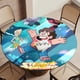 thumbnail image 5 of Steven Universe-theme Fitted Round Tablecloths Elastic Edged Table Covers Waterproof Table Cloth for Kitchen Holiday Party Tables Decor 120cm, 5 of 6