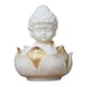 thumbnail image 5 of Estatua De Buda Tallada En Madera, Adorno De Escritorio Hecho A Mano Para Estante De Sala De Yoga, 5 of 5