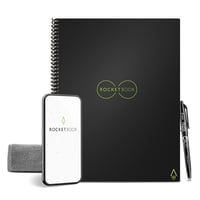 Cuaderno Rocketbook Core En Espiral Reutilizable A4 Negro