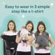 thumbnail image 2 of Portabebés Wrap Koala Babycare, fácil de llevar, estilo camiseta, 2 of 8