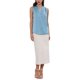 thumbnail image 2 of INSPIRE CHIC Tops de Satén sin Mangas para Mujer con Cuello en V Blusa de Satén Casual de Negocios Camisas de Trabajo XL Azul, 2 of 5