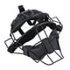 thumbnail image 2 of Mascarilla De Softbol Para Adultos Niños Máscara De Campo De Softbol Duradera Visión Amplia Negro, 2 of 4
