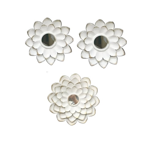 Genérico - Espejo Decorativo Flor Bohemio Pared Sala Hogar Lau