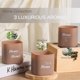 thumbnail image 4 of Set de regalo de velas de soja perfumadas Lumi Brand Home Collection, 4 of 6