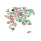 thumbnail image 1 of 50 Piezas Perla De Vidrio Perno Plano Sapcer Beads Charm Diy Making Silver, 1 of 3