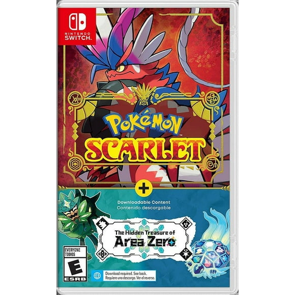 Pokémon Scarlet + El Tesoro Oculto De Area Zero Switch