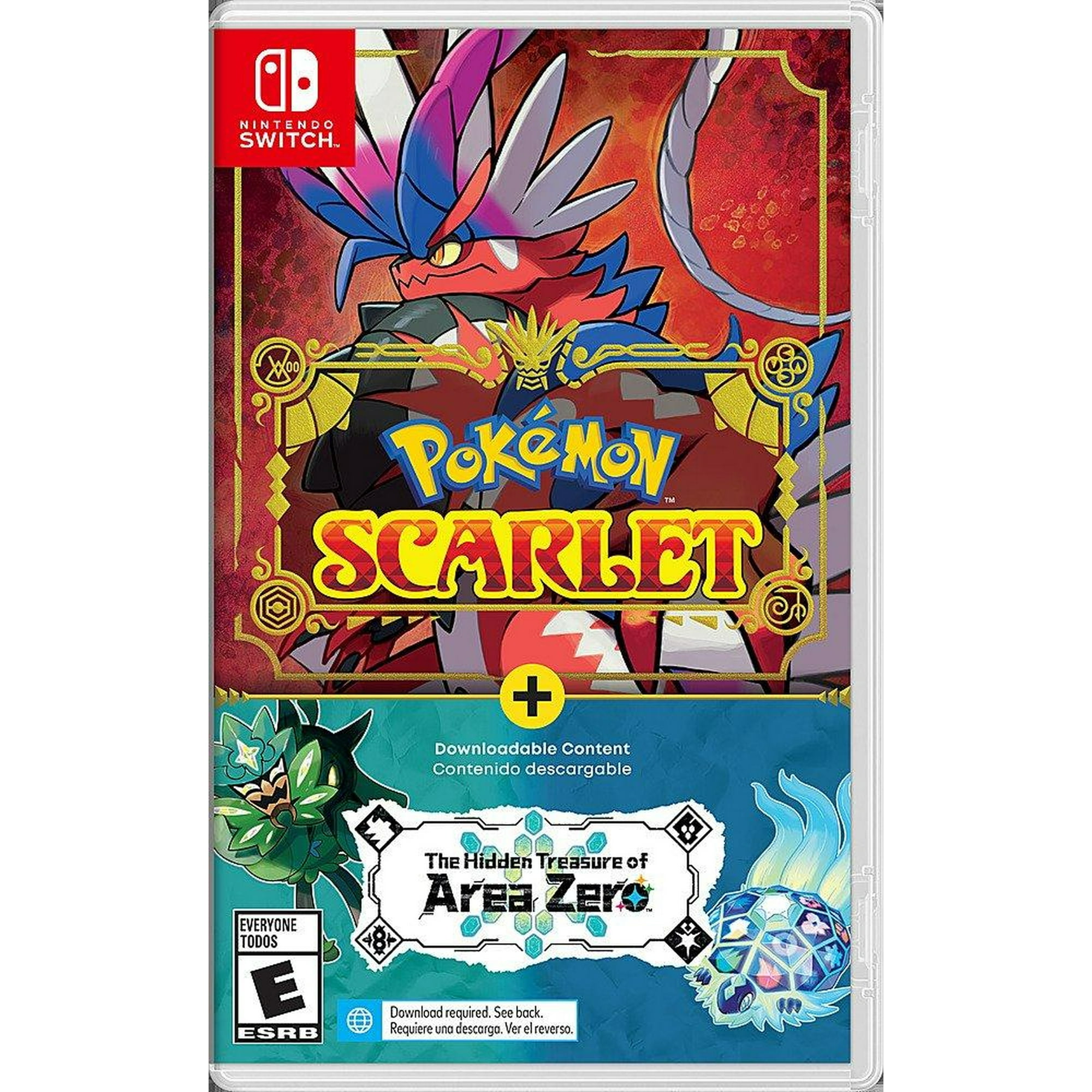 Nintendo - Pokémon Scarlet + El Tesoro Oculto De Area Zero Switch