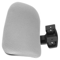 Magideal - Cojín De Soporte Para El Cuello Para Reposacabezas De Silla De Oficina, Accesorio Ergonómico, Ajustable Y Universal, Almohada Para La Cabeza Con , Gris En Marco Negro