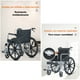 thumbnail image 4 of Silla De Ruedas Plegable Viene Armada Warm By LuBabycas, 4 of 8