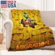 thumbnail image 3 of Migración anti-pilling, suave, ligera, esponjosa y acogedora de lujo para hogar y cocina – Perfecta para niños y adultos,50X70cm, 3 of 6