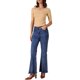thumbnail image 2 of INSPIRE CHIC Camiseta de Mujer con Cuello en V, Manga Corta, Elástica, Ligera, Básica y Casual, Talla M, Color Albaricoque, 2 of 6