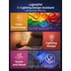 thumbnail image 3 of Lámpara inteligente Lepro TB1 AI con cambio de color RGB, WiFi y Bluetooth, 3 of 8