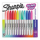 thumbnail image 1 of Set 12 Marcadores Permanete Sharpie Glam Pop 12 Col P Fina, 1 of 4