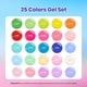 thumbnail image 2 of Set de esmaltes de uñas en gel Beetles Summer, 25 colores, gelatina pastel, 2 of 6