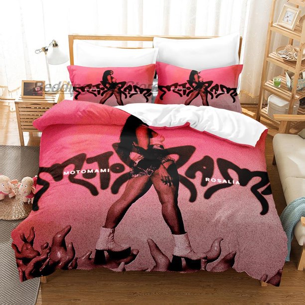 Rosalia Album Motomami Bedding Set Bed Set Aldult Kid Bedroom Duvetcover Sets 3