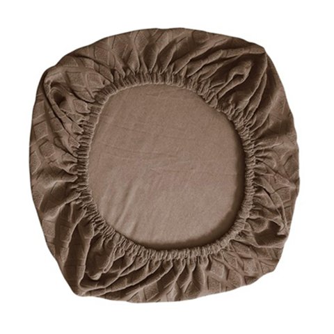 Bothyi - Funda Para Asiento De Silla Comedor Funda Para Asiento De Silla Desmontable Lavable Café