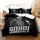 thumbnail image 1 of Sidhu Moose Wala Bedding Set Duvet Cover Bed Set Quilt Cover Pillowcase Comforter Size Boys Adult Bed Sheets, 1 of 5