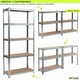thumbnail image 4 of Pack 2 Estante Rack Metalico 180x90x40 Repisa Galvanizado, 4 of 6