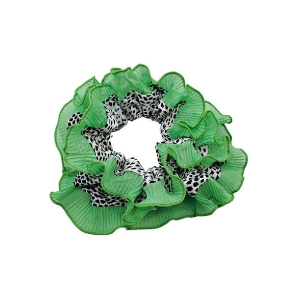 Rumba Doble Scrunchie XL Accesorios Color Verde