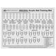 thumbnail image 3 of Entrenador de uñas acrílicas y silicona de Training Mat Americanails, 3 of 4