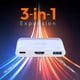 thumbnail image 2 of Adaptador USB-C a HDMI j5create JCA3710 de 6 pulgadas, 4K a 60 Hz, 5 Gbps y PD 3.0, 2 of 3