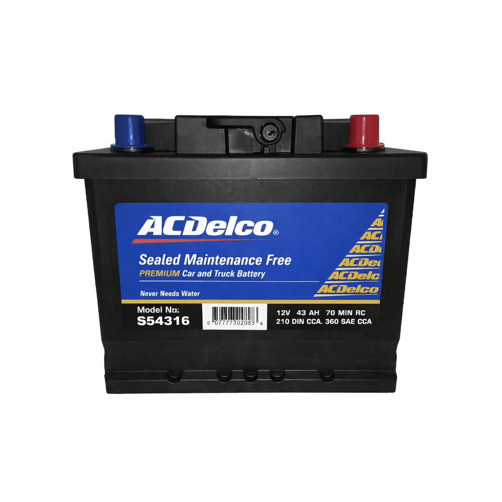 Batería Acdelco 43ah 380 Cca S54316