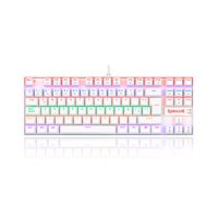 Teclado Gamer Redragon Kumara 2 K552R-Sp Rainbow Blanco Español