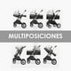 thumbnail image 2 of Coche Cuna Moisés Compacto Multiposiciones Rosado, 2 of 8