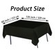 thumbnail image 2 of Mantel FINDYOU 152x320 cm Negro - Pack de 10, 2 of 4