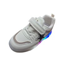 Vinnys Outlet - Zapatilla Urbana Luces Blanco