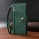 thumbnail image 1 of 1pc Luxury PU Leather Wallet Case with Card Slots and Kickstand for Samsung Galaxy S8 Plus/S8 Note 20 Ultra/20 Note 10 Pro/10/9 A91 A81 A71 A51 A41 A31 A21 A11 A21S - Secure Button, 1 of 3