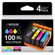 thumbnail image 1 of Cartuchos de tinta compatibles HOTCOLOR para Lexmark 100XL, 1 of 6