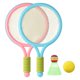 thumbnail image 5 of Raqueta De Tenis De Bádminton Para Ni?os Duradera Para Entrenamiento De Principiantes Rosa Azul, 5 of 5
