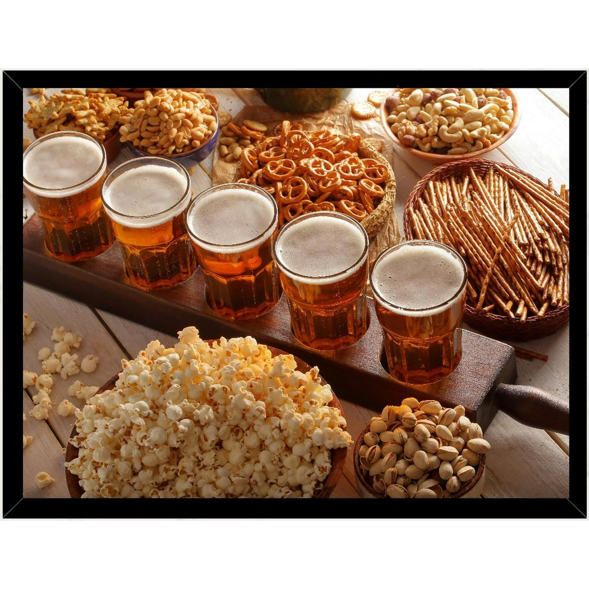 Genérico - Cuadro Decorativo Cerveza Y Mas Medidas 30x40 Cm