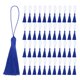 thumbnail image 1 of Mini Silky Bookmark Tassels Uxcell Azul Profundo, 1 of 3