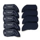 thumbnail image 3 of 9 Fundas Para Cabezas De Palos De Golf, Para Juegos De Golf, Para Exteriores, Color Azul Oscuro, 3 of 4