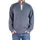 thumbnail image 5 of Sweater Hombre Frizado Tejido Cuello Alto Cierre Colores 2097, 5 of 5