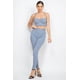 thumbnail image 1 of Conjunto de Top y Pantalón Adornado con Piedras, 1 of 12