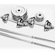 thumbnail image 4 of Set Mancuernas Barra Extendible 50 Kg Boomfit Cromo Maleta, 4 of 9