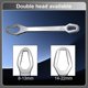 thumbnail image 4 of Llave universal autoajustable 8-22mm doble extremo antideslizante espacios estrechos, 4 of 6
