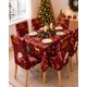 thumbnail image 2 of Mantel Navideño Rojo y 6 Fundas para Sillas 7 Pzs, 2 of 6