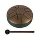 thumbnail image 4 of Tongue Drum 6 Notas 3.8 Pulgadas Con Mazos Mini Tambor De Mano Para Concierto Musical Bronce, 4 of 5